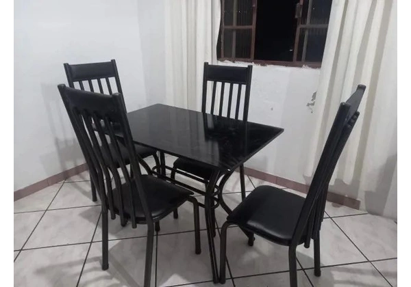 mesas 1.00 x 0.60 4 cadeiras exclusividade direto da fábrica-aceitamos cartões-entregamos