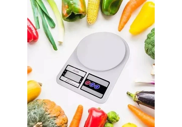 Balança de cozinha digital Tomate SF-400 pesa até 10kg - Loja Natan Abreu