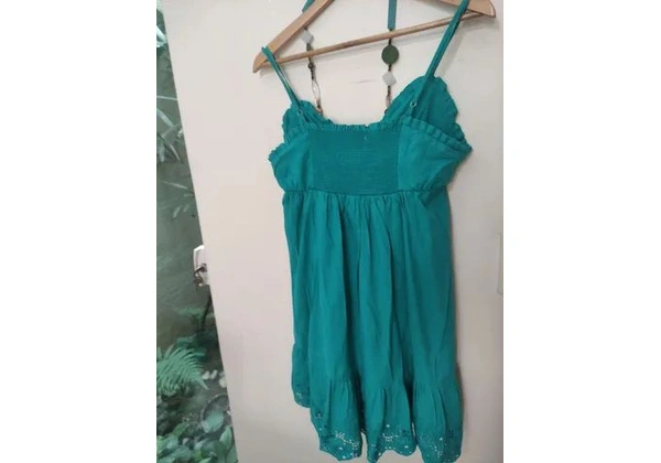 LIFT vestido algodão c/ LAISE Tam M (44-46) 55, 00<br>Regulagem alça <br>Forrado