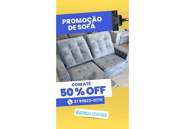 Sofá retratil muito confortável
