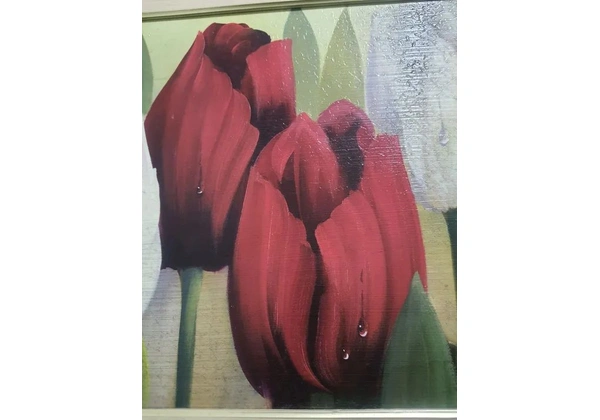 Quadro com Flores de Tulipas
