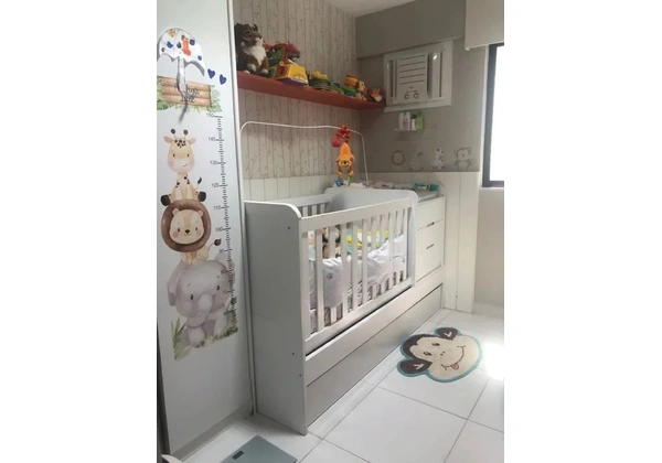 Berço multifuncional 4 em 1