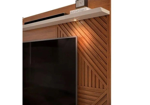 Painel ripado para Tv até 65 polegadas.