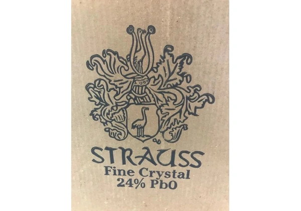 Jogo de taças de cristal Strauss