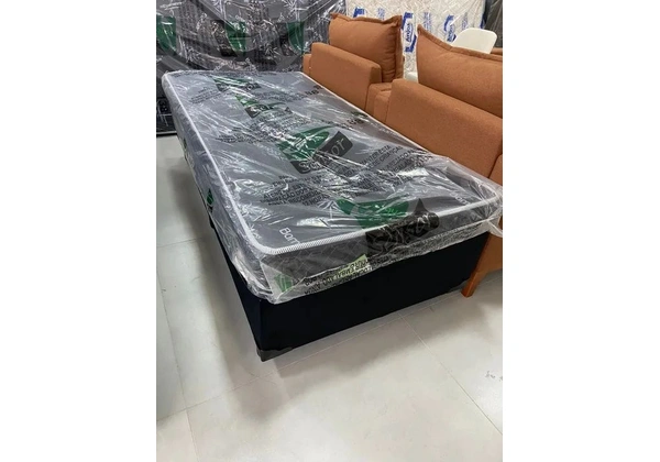 Cama Box Solteiro com Colchão D33 Top de Linha