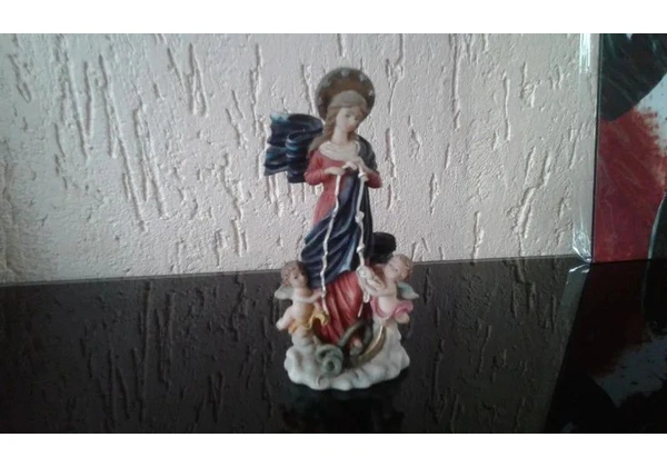 Nossa Senhora Desatadora dos Nós Estatua Miniatura Decorativa