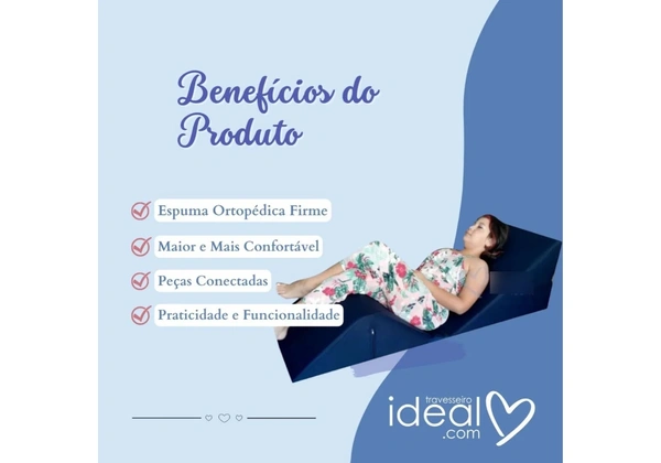 Kit Travesseiros Pós Cirurgico - Abdominoplastia / Mamoplastia