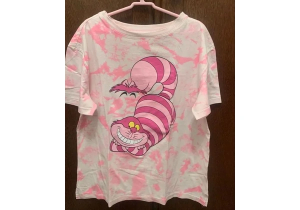 Camiseta tie-dye gato de cheshire
