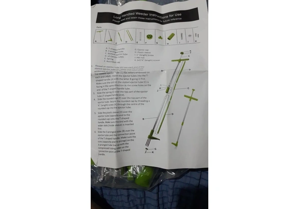 Extrator de ervas daninhas, portatil