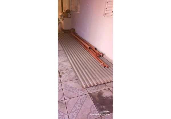 Garagem cobertura metálica (com Frete para Cuiabá)