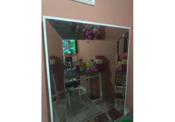 Espelho bristone lindo pra decorar sua casa ou salão troco em tv smat
