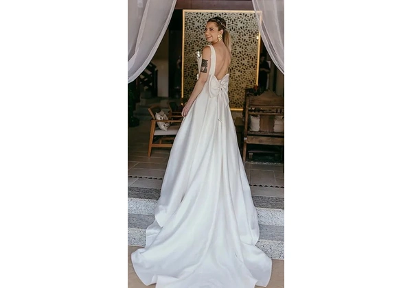 Vestido de noiva off white