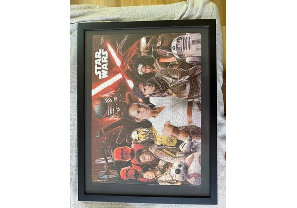 Quadro Star Wars (quebra-cabeça)