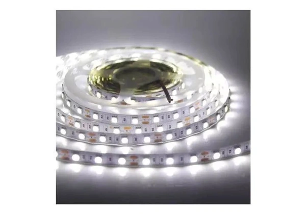 Fita Led 3528 5 Metros 300 Leds Silicone Com Fonte Ip65 Bivolt