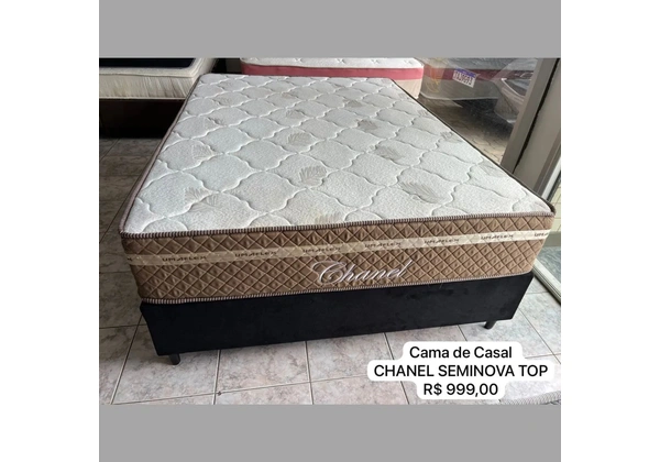 Cama Casal Chanel - Entregamos