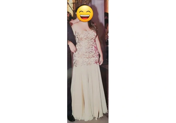 Vestido de festa bordado
