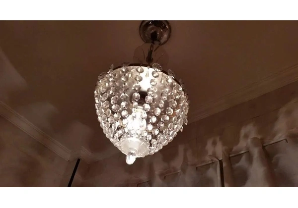Lustres de cristal bohemia lustres originais década 40