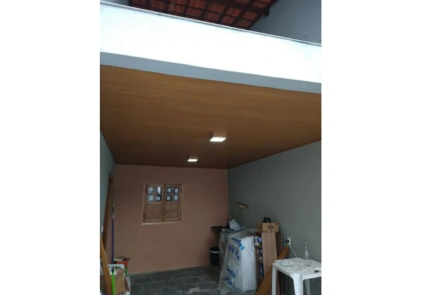 Forro pvc já instalado