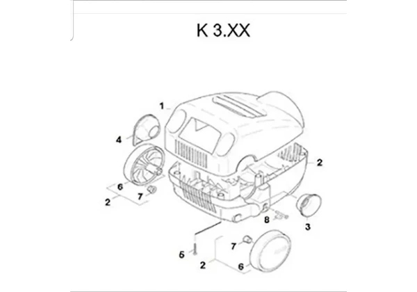 Roda Neutra Lavadora Pressão Karcher