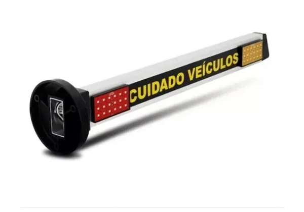 Sinaleiro garagem entrada e saída em led