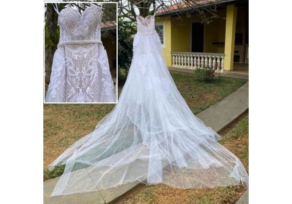Vestido de noiva sereia