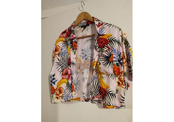 Cropped estampado M