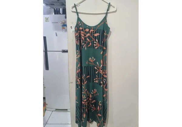 Vestido zinzane estampado.