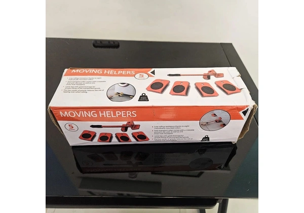 Aparelho Movedor Móveis Fácil Levantador Materiais Pesados Kit 5 Peças Sliders (SEMI NOVO)