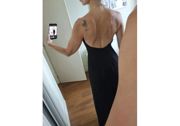 vestido sem alça nunca usado shoulder, p