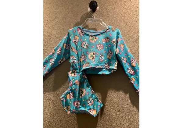 Biquíni e maiô infantil moda praia com proteção UV
