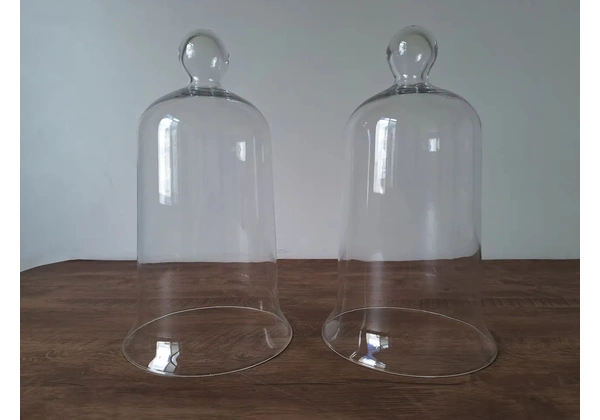 Cúpula de Vidro R$ 100 as 2 peças