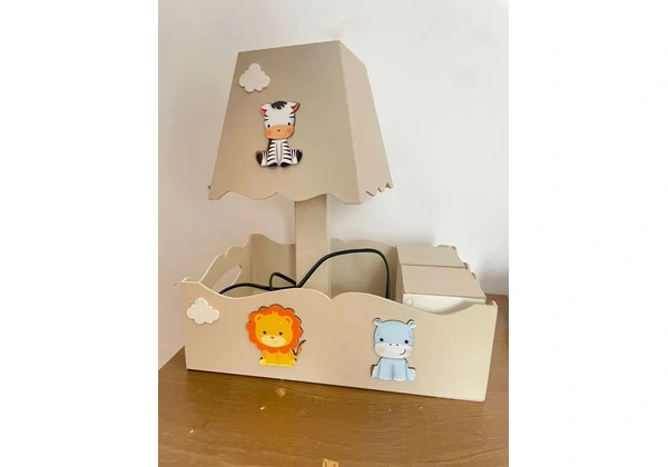 KIT BEBE HIGIÊNICO MDF SAFARI