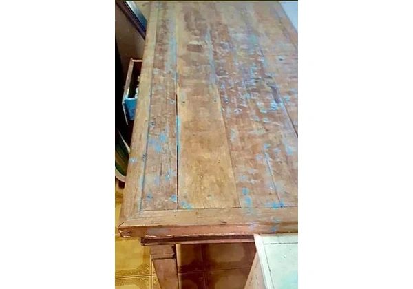 Vendo Linda Mesa De Peroba Em Estilo Madeira De Demolicao