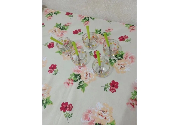 Conjunto para salada de frutas/sorvetes/doces ou compotas