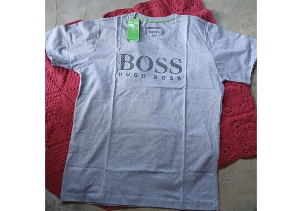 Camiseta Hugo Boss malha peruana G