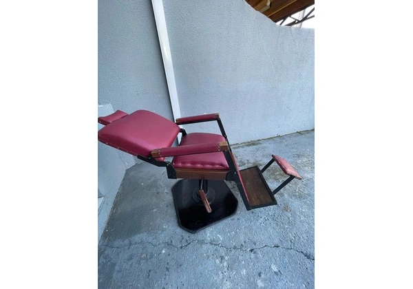 Poltrona Cadeira de barbeiro Reclinável Forte