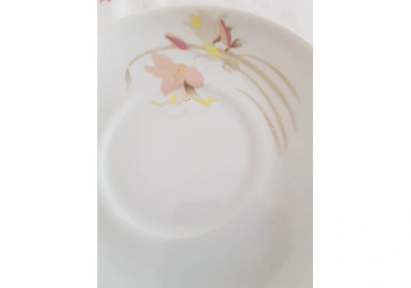 Pires Porcelana Schmitd Branco Floral Sem Filete - Reposição
