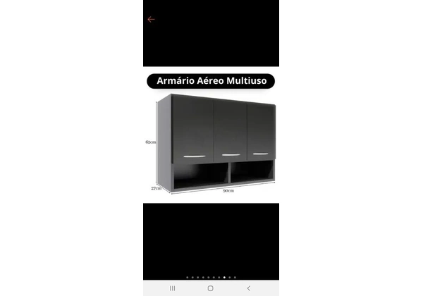 Armário aéreo 3 portas