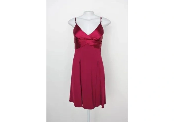 Vestido Ellus Feminino Rosa Com Drapeado - Tamanho P