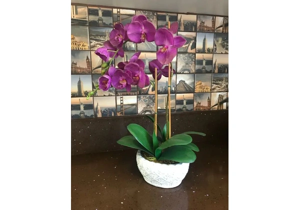 Orquídea artificial