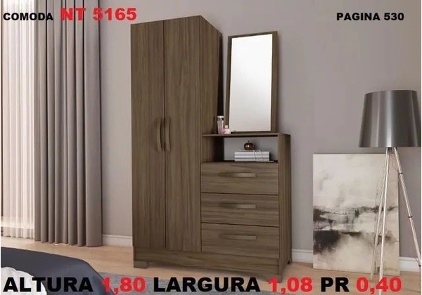 Cômoda oferecemos entrega e montagem grátis para toda Maceió
