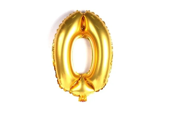Balão Metalizado Numeros Ballon 16