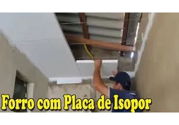 Isopor antichamas para forro térmico (exterminador do calor)