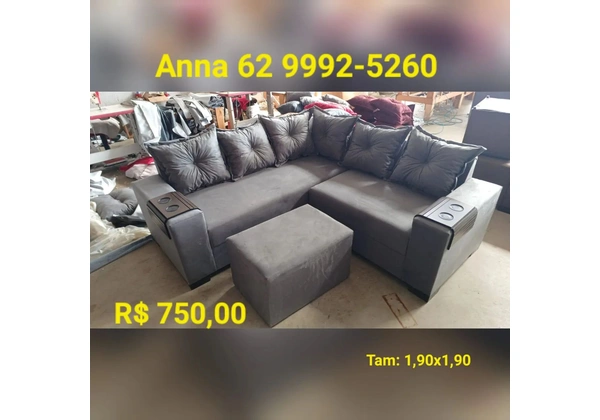 Sofá cinco lugares...//