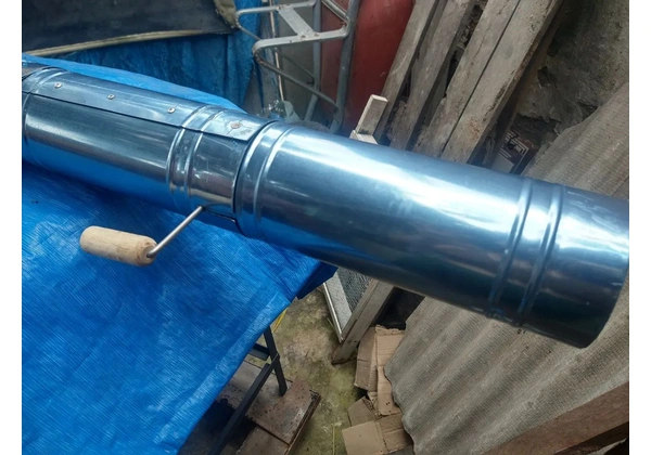 Chaminé de inox