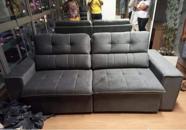Sofá Retrátil e Reclinável 2.30 MT ( Pronta Entrega ) Super Lindo E Luxuoso