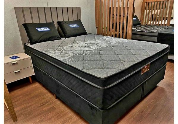 COLCHÃO CASAL MOLAS ENSACADAS 32CM ALTURA SUPER RESISTENTE E CONFORTÁVEL