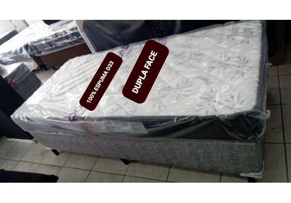 Colchão Solteiro Espuma D33 Premium Sem Placa Eps<br>