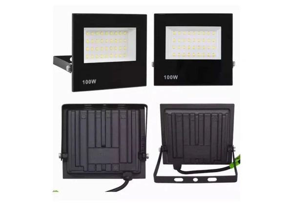 Refletor Led 100w Holofote Bivolt Prova D'água IP66 Frio _ CS146