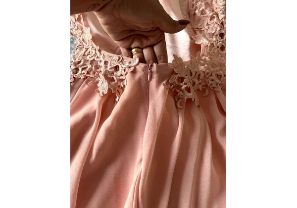 Vendo lindo vestido de festa - cor salmon
